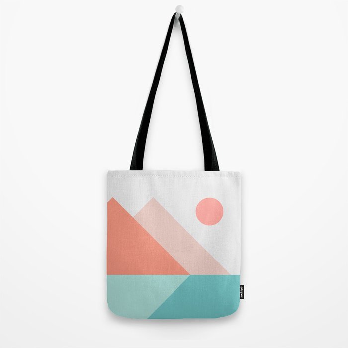Geometric Landscape 13 Tote Bag Gallery Image 2