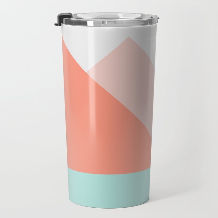 Geometric Landscape 13 Travel Mug Gallery Image 3