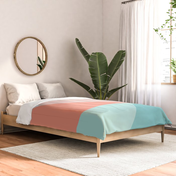 Geometric Landscape 13 Comforter Gallery Image 2