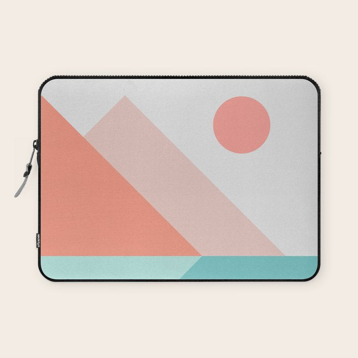 Geometric Landscape 13 Laptop Sleeve Gallery Image 1