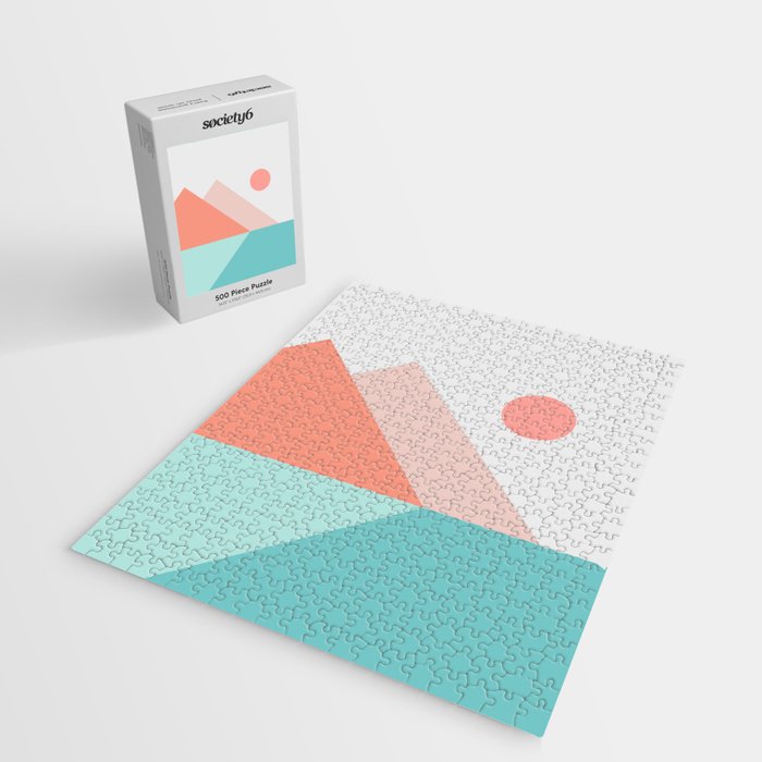 Geometric Landscape 13 Jigsaw Puzzle Gallery Image 2