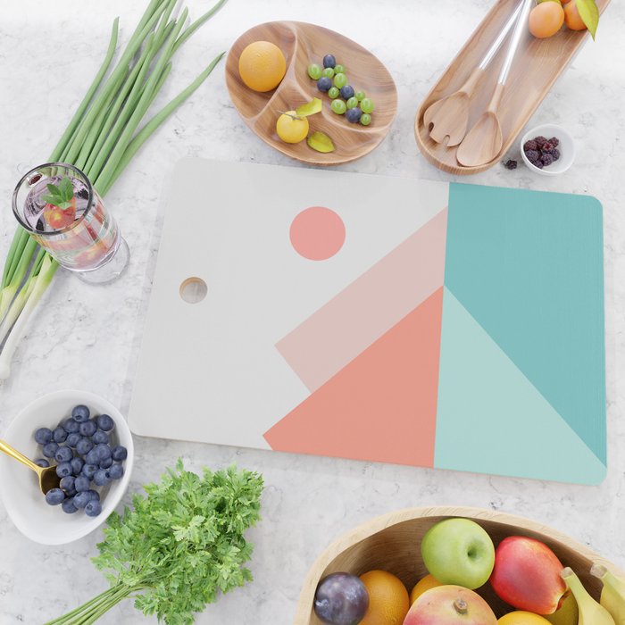 Geometric Landscape 13 Cutting Board Gallery Image 2