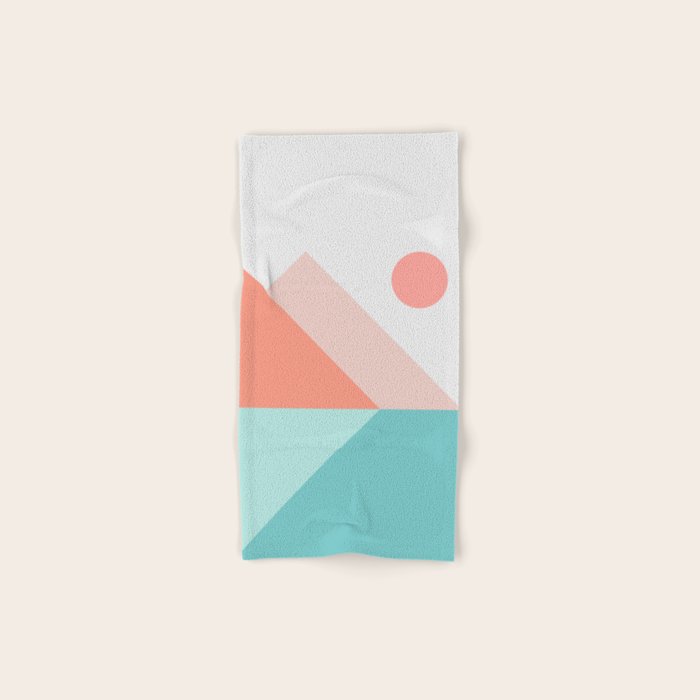 Geometric Landscape 13 Bath Towel Gallery Image 1