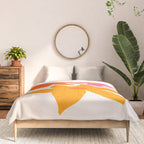 Abstract Summer Flowers Comforter Gallery Image 3