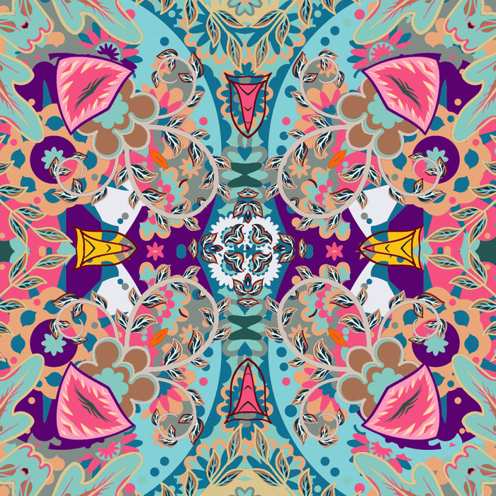 Mandala - Turquoise Boho Coffee Mug Gallery Image 2