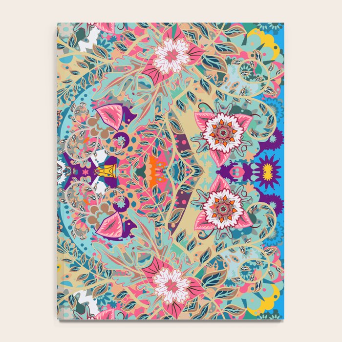 Mandala - Turquoise Boho Notebook Gallery Image 4