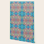 Mandala - Turquoise Boho Wallpaper Gallery Image 2