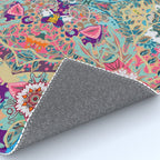 Mandala - Turquoise Boho Rug Gallery Image 4
