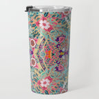 Mandala - Turquoise Boho Travel Mug Gallery Image 3