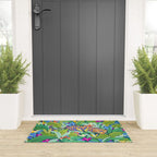 Colorful Jungle Welcome Mat Gallery Image 3