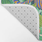 Colorful Jungle Bath Mat Gallery Image 2