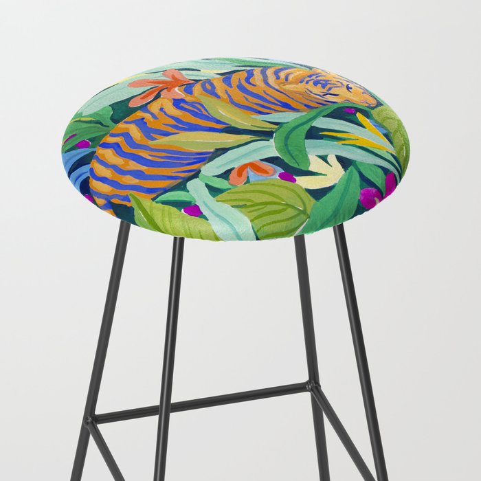 Colorful Jungle Stool Gallery Image 2