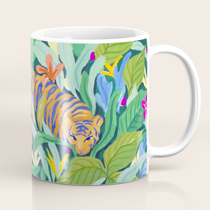 Colorful Jungle Coffee Mug Gallery Image 1