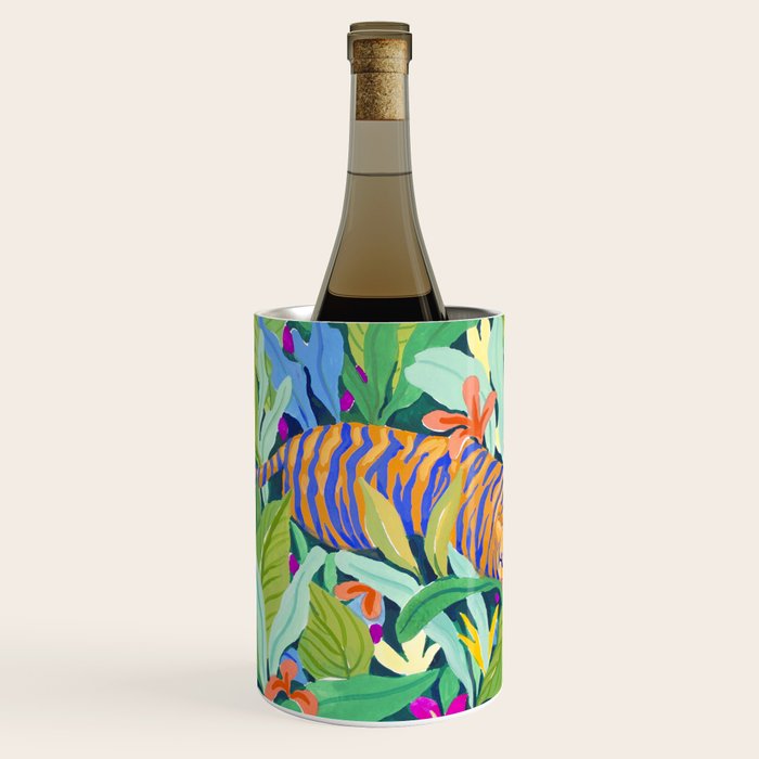 Colorful Jungle Wine Chiller Gallery Image 1