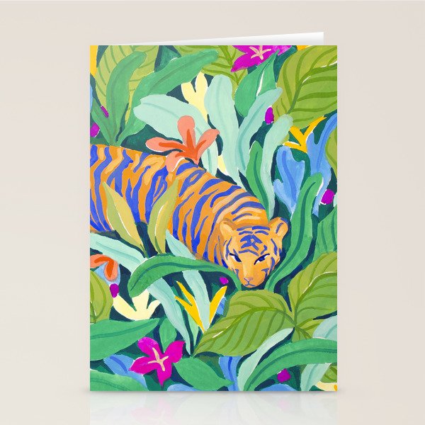 Colorful Jungle Stationery Card Gallery Image 1