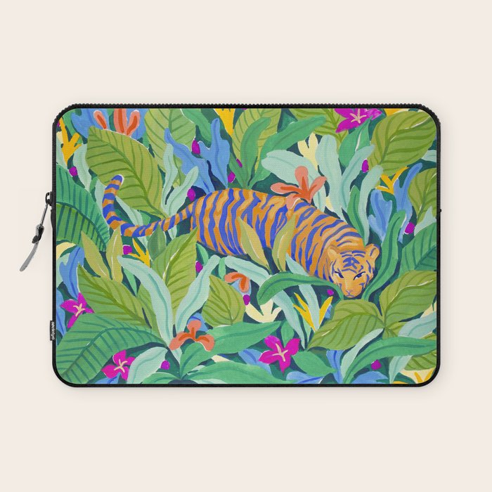 Colorful Jungle Laptop Sleeve Gallery Image 1