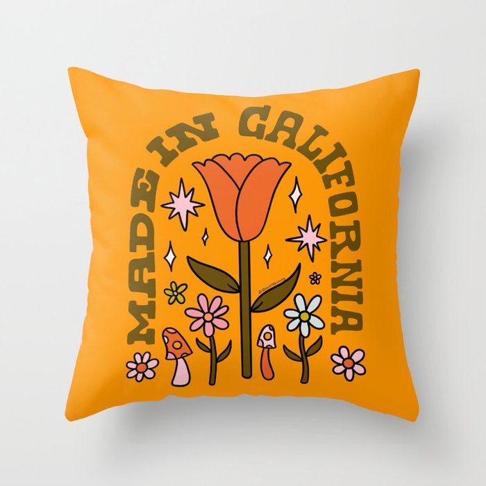 Made In California Throw Pillow Gallery Image 6