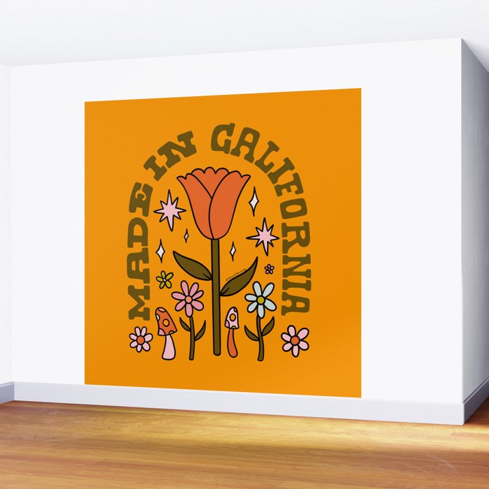 Made In California Wall Mural Gallery Image 2