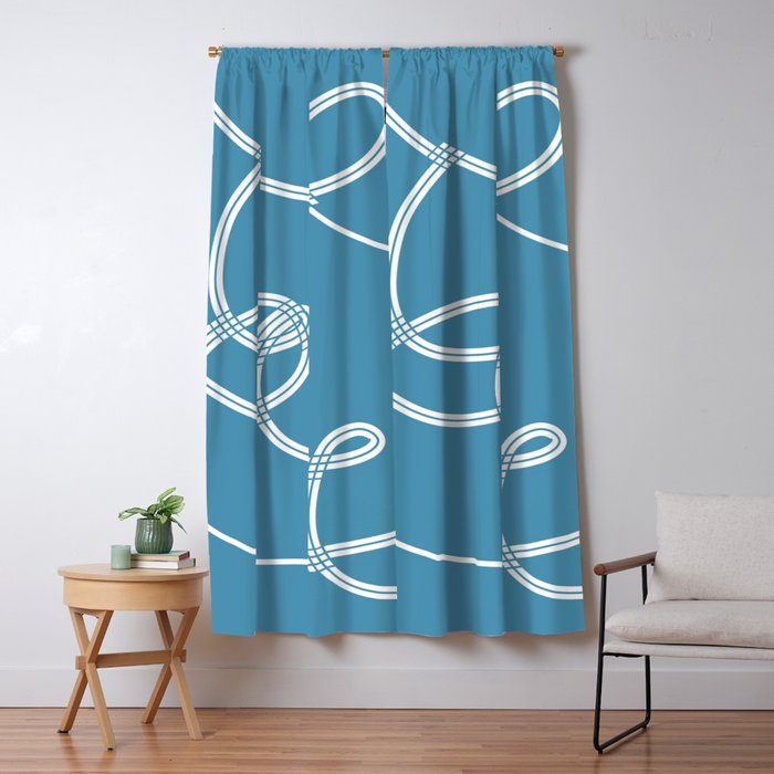 Im Blue Window Curtain Gallery Image 1