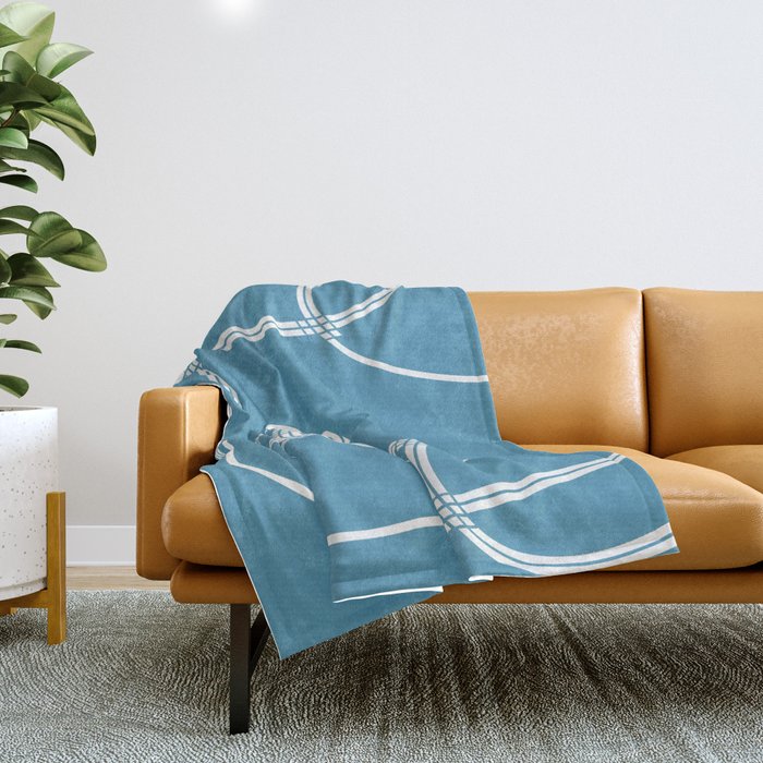 Im Blue Throw Blanket Gallery Image 1