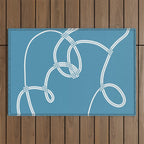 Im Blue Outdoor Rug Gallery Image 1
