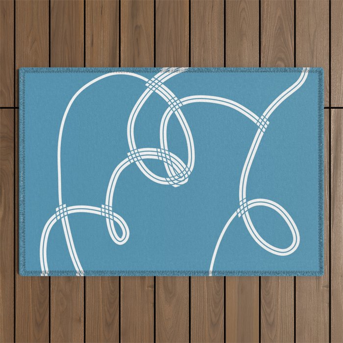 Im Blue Outdoor Rug Gallery Image 1
