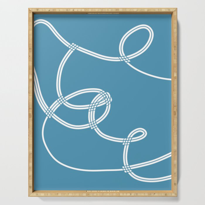Im Blue Serving Tray Gallery Image 1