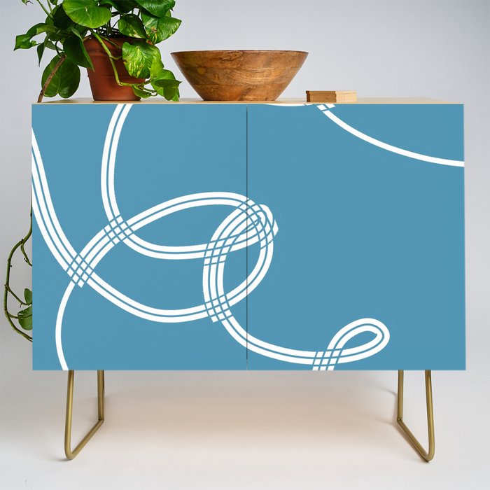 Im Blue Credenza Gallery Image 1