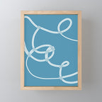Im Blue Mini Art Print Gallery Image 1