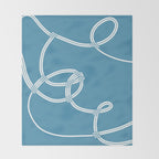 Im Blue Throw Blanket Gallery Image 2