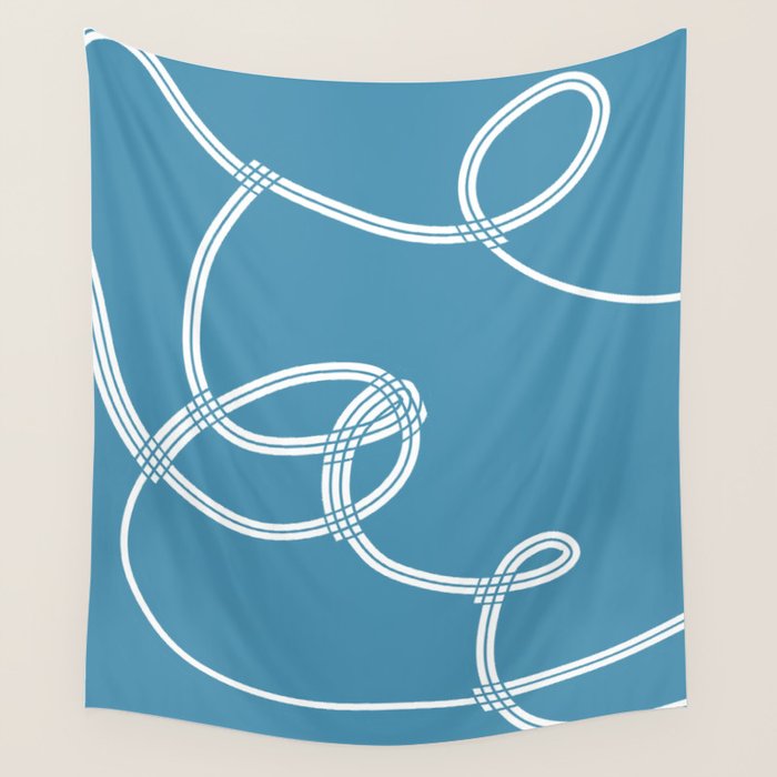 Im Blue Wall Tapestry Gallery Image 1