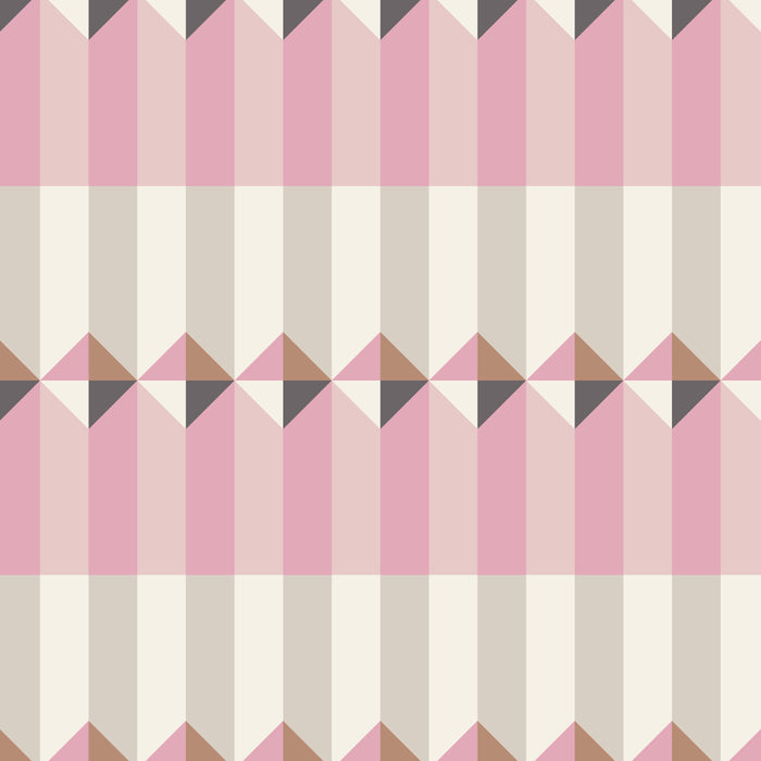 Soft Geometric Blush Pattern Coffee Mug Gallery Image 2