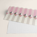 Soft Geometric Blush Pattern Wrapping Paper Gallery Image 2
