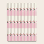 Soft Geometric Blush Pattern Notebook Gallery Image 4