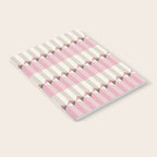 Soft Geometric Blush Pattern Notebook Gallery Image 2