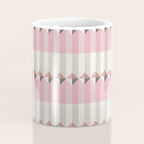 Soft Geometric Blush Pattern Coffee Mug Gallery Image 4