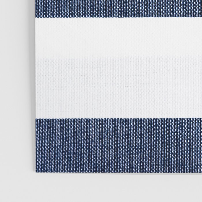 Nautical Blue & White Stripes Poster Gallery Image 3