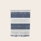 Nautical Blue & White Stripes Wall Hanging Gallery Image 1