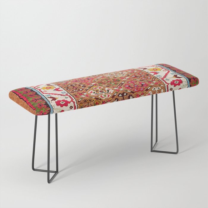 Garahgozloo Hamadan West Persian Long Rug Print Bench Gallery Image 1