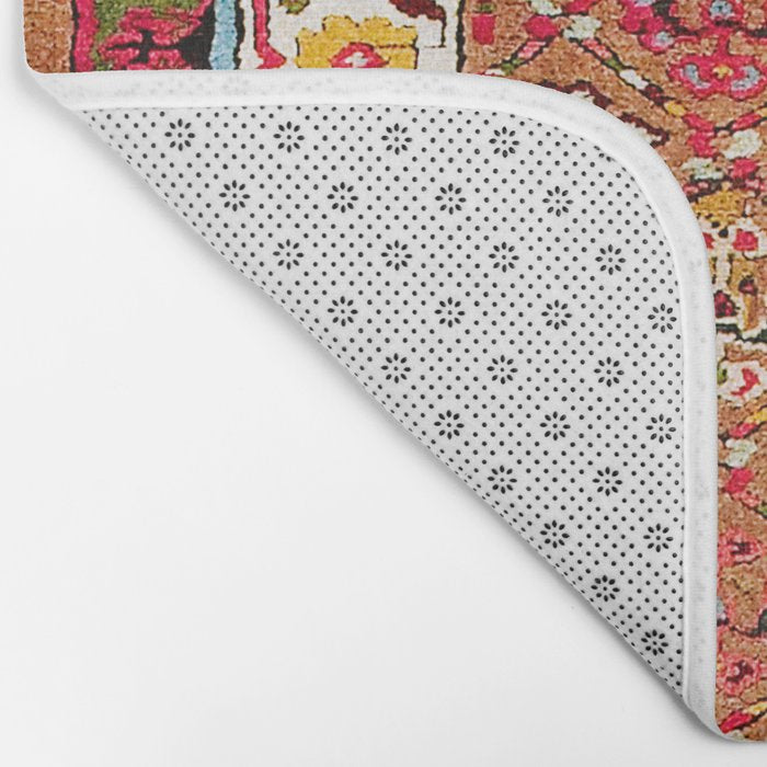 Garahgozloo Hamadan West Persian Long Rug Print Bath Mat Gallery Image 2