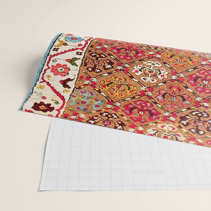 Garahgozloo Hamadan West Persian Long Rug Print Wrapping Paper Gallery Image 2