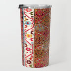 Garahgozloo Hamadan West Persian Long Rug Print Travel Mug Gallery Image 3