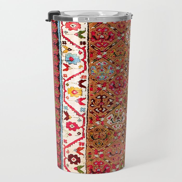 Garahgozloo Hamadan West Persian Long Rug Print Travel Mug Gallery Image 3