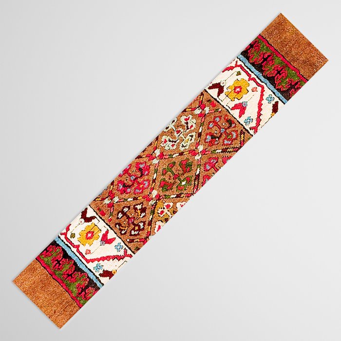 Garahgozloo Hamadan West Persian Long Rug Print Table Runner Gallery Image 3