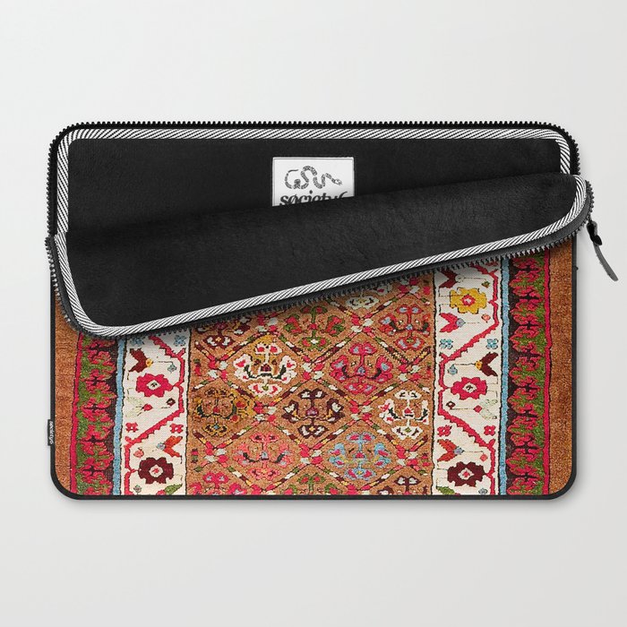 Garahgozloo Hamadan West Persian Long Rug Print Laptop Sleeve Gallery Image 2
