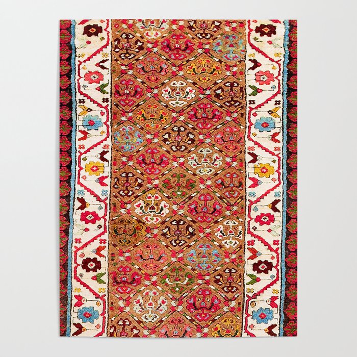 Garahgozloo Hamadan West Persian Long Rug Print Poster Gallery Image 4