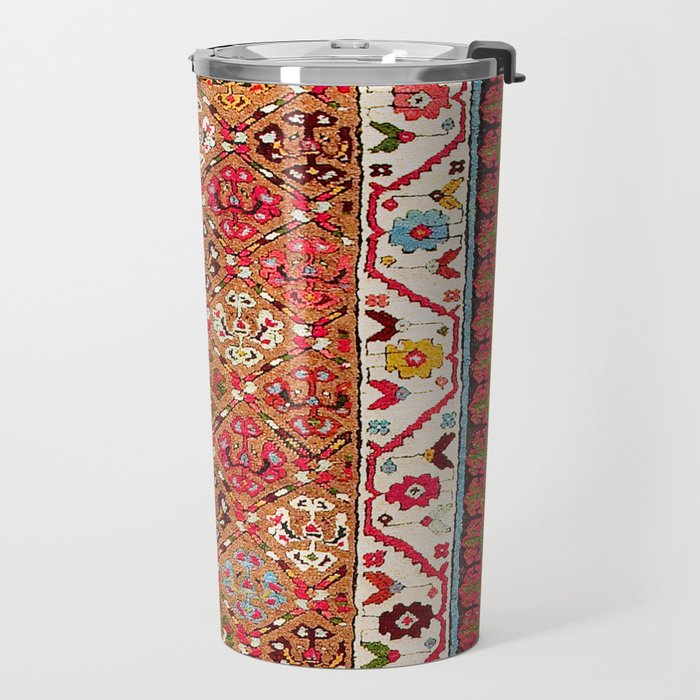 Garahgozloo Hamadan West Persian Long Rug Print Travel Mug Gallery Image 2