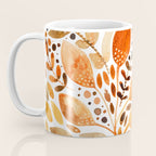Autumn watercolor leaves Coffee Mug Gallery Image 3