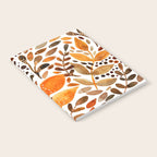 Autumn watercolor leaves Notebook Gallery Image 2