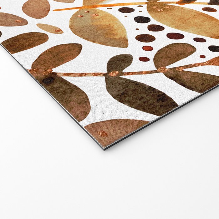 Autumn watercolor leaves Welcome Mat Gallery Image 2